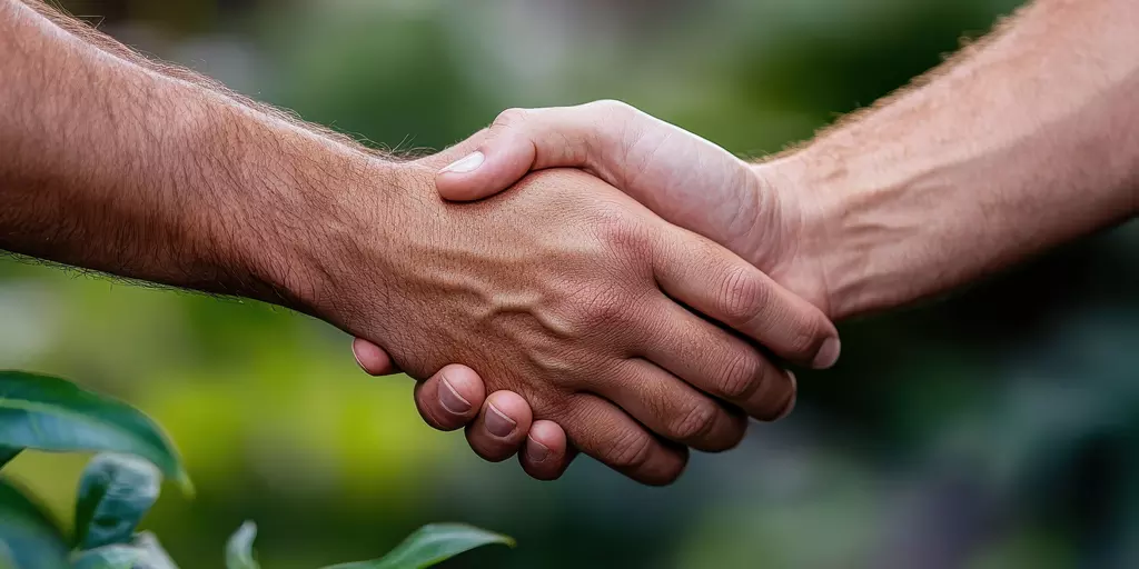 Handshake Arbeitgeberversprechen